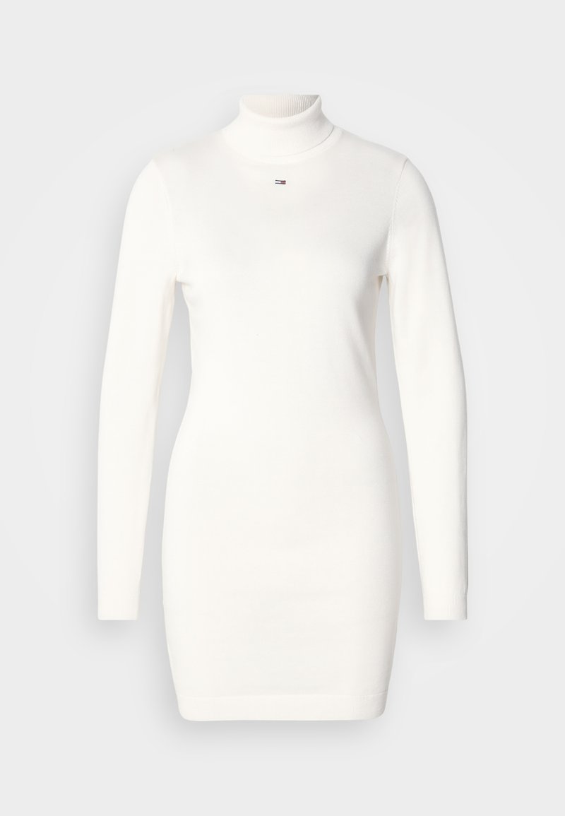 Tommy Jeans Gebreide jurk crème Tommy Jeans Gebreide jurk crème