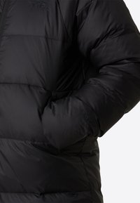 The North Face W HYDRENALITE CITY LONG DOWN HOODED PARK - Páperový kabát - tnf black