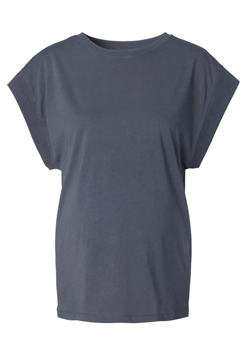 Supermom T-shirt basic donkergrijs