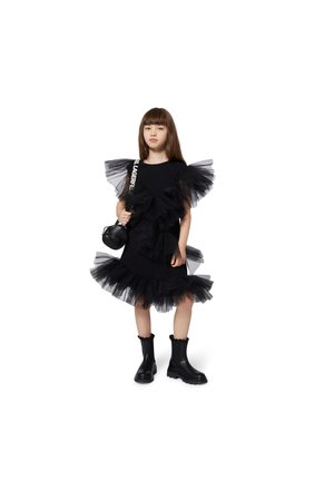 KARL LAGERFELD KIDS DRESS - Kokteilikleit/peokleit - black