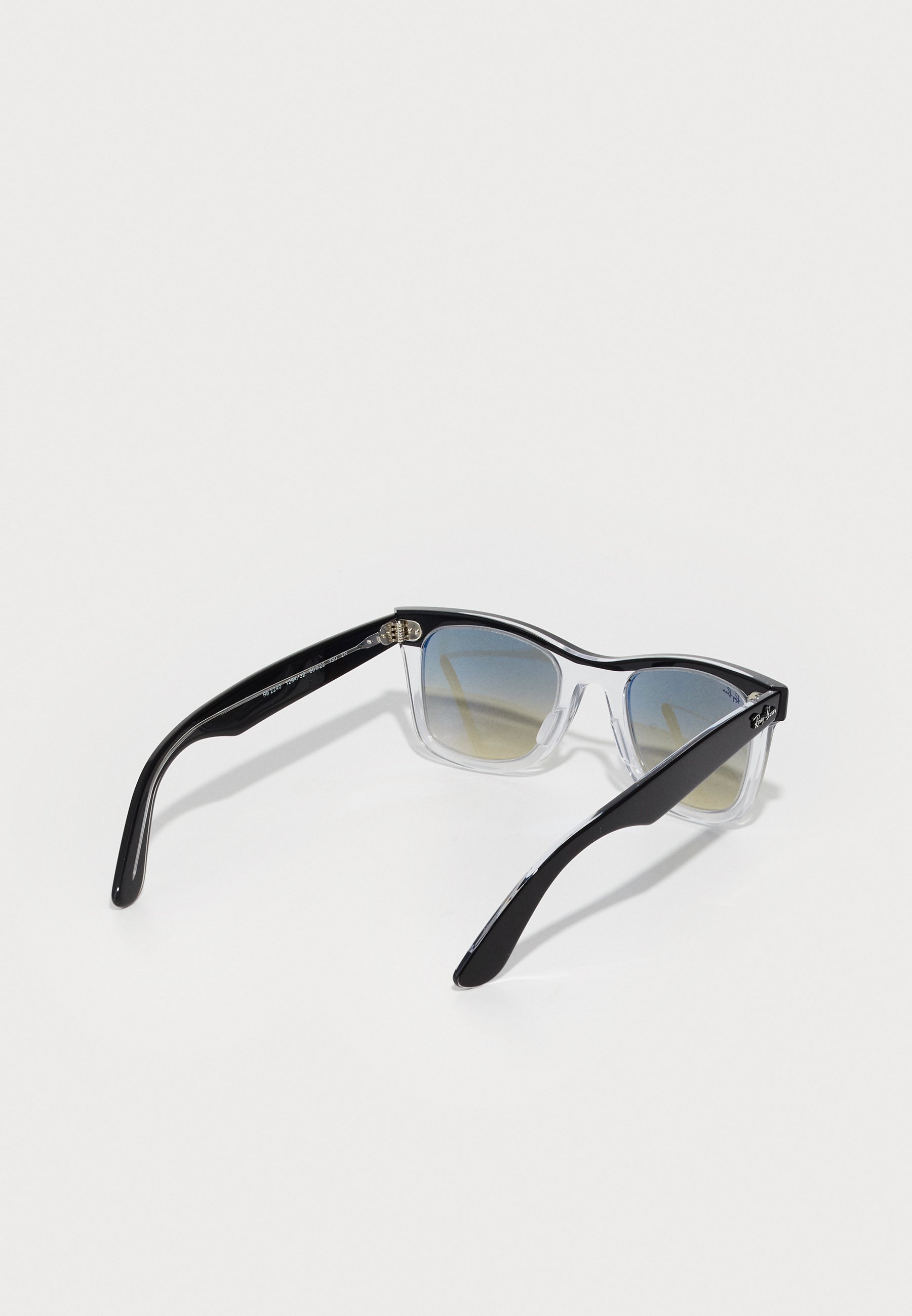 Ray-Ban WAYFARER UNISEX - Ochelari de soare - black on transparent