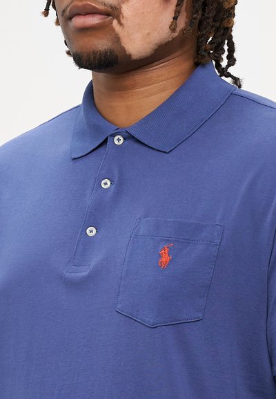 Polo Ralph Lauren Big & Tall SHORT SLEEVE - Pólóing - light navy