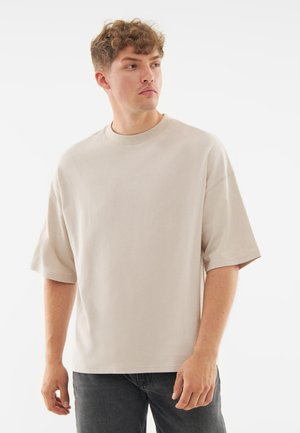 VIC - Basic T-shirt - sand