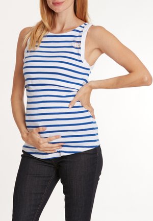 MATERNITY AND NURSING CARNAC - Top - blue