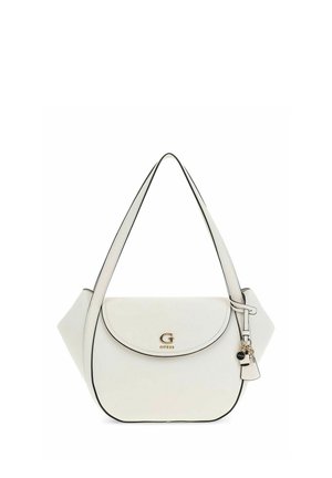 Guess, COLEEN FLAP SHOULDER BAG - Sac à main - cream white