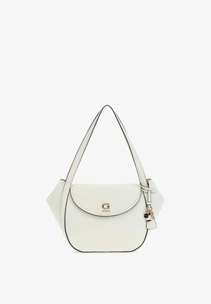 Guess, COLEEN FLAP SHOULDER BAG - Sac à main - cream white