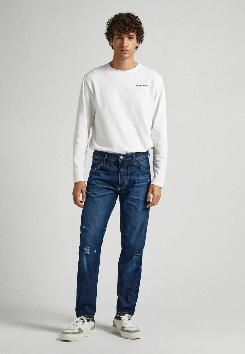 Pepe Jeans Straight leg jeans blauw denim/bluedenim Pepe Jeans Straight leg jeans blauw denim/bluedenim