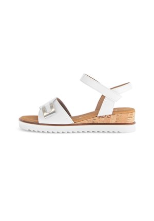Platform sandals - weiß
