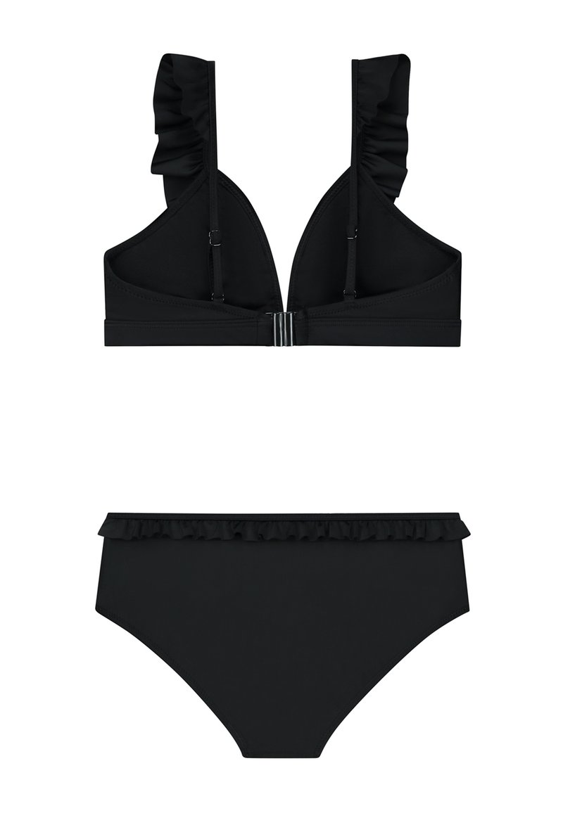 Shiwi BELLA FIXED SET RUFFLE Bikini black