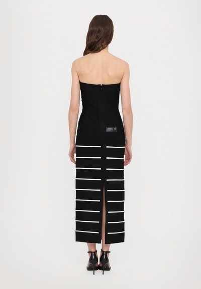 Hervé Léger THE CAMERON GOWN - Abito in maglia - black