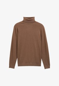 Unselected, dark taupe melange