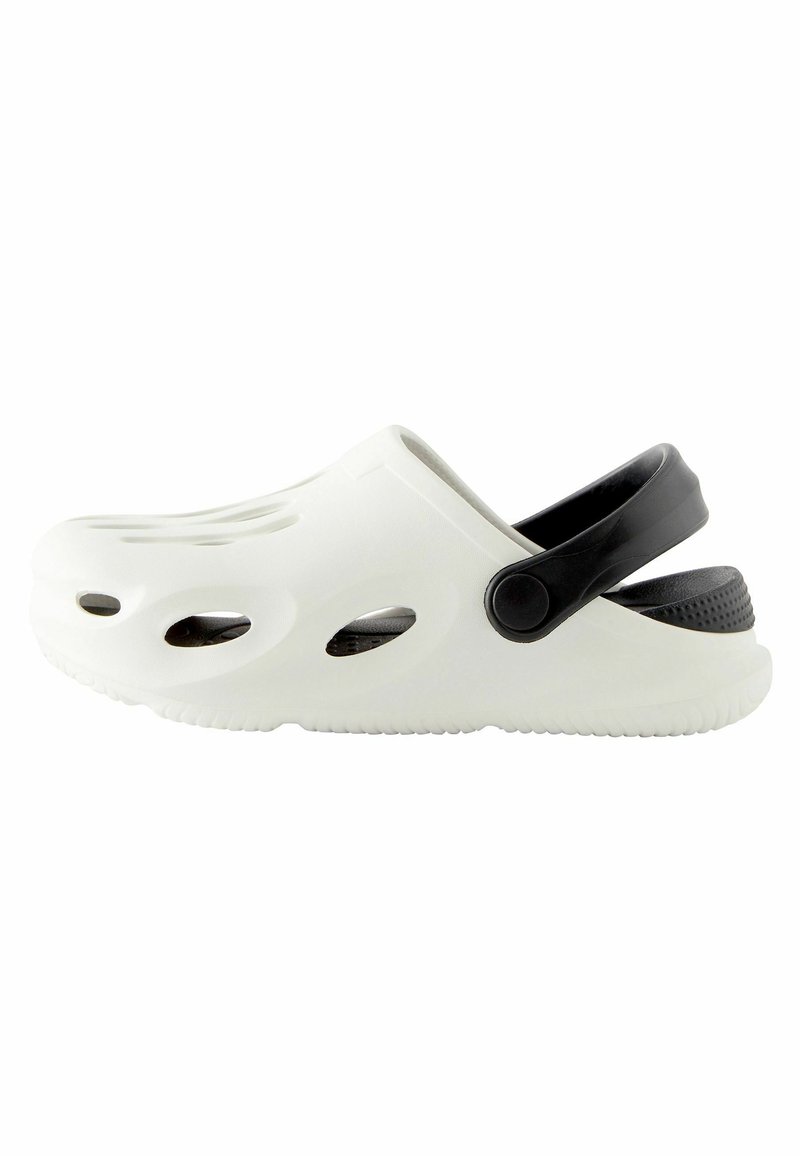 Next REGULAR FIT - Træsko - white monochrome