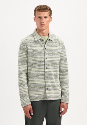 Strickjacke - dark green