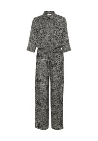 Jumpsuit - black turtledove graphic dot