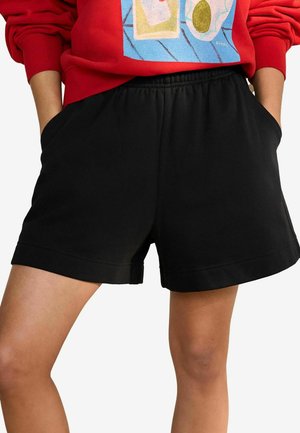 REGULAR FIT - PULL-ON  - Pantaloni scurți - black