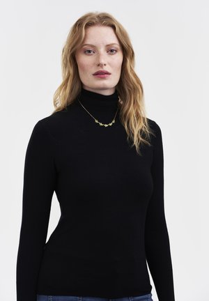 FABLE ENGLAND OAK LEAF CHOKER - Kaulakoru - gold-coloured