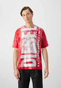 Diesel T-shirt print - red