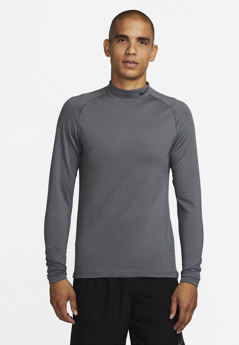 Nike Performance WARM  MOCK - Longsleeve - iron grey/black
