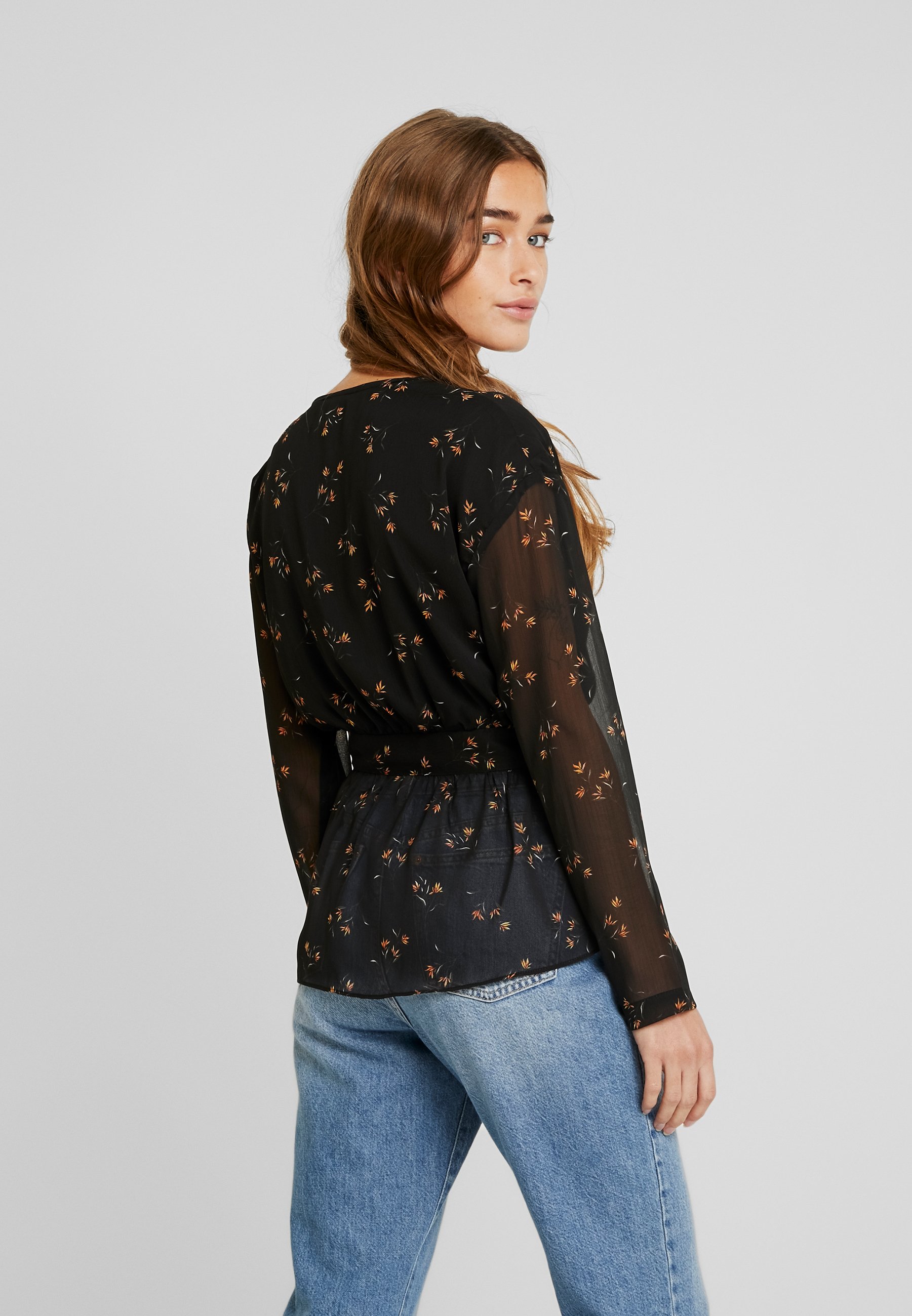Object Petite OBJAVINAJA Bluser black Zalando.no Object Petite OBJAVINAJA - Bluser - black