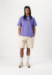 Quiksilver - GLOBAL HEAT UNISEX - Print T-shirt - dusted peri Thumbnail Image 1