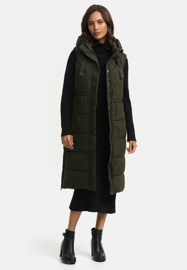 NARIKAA - Weste - dark olive