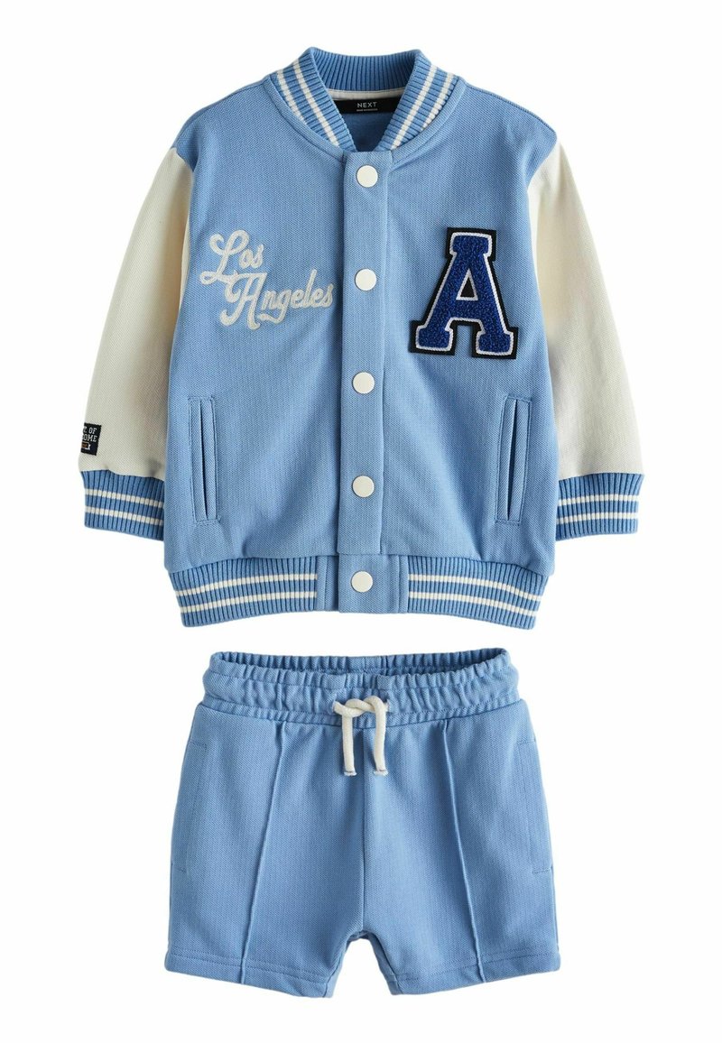 Next LETTERMAN SET  - REGULAR FIT - Træningssæt - light blue