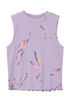 ÄRMELLOSES - Top - lavendel