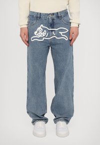 Icecream PANT - Laisvo kirpimo džinsai - vintage wash blue