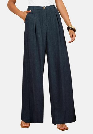 Love & Roses, Stoffhose - navy