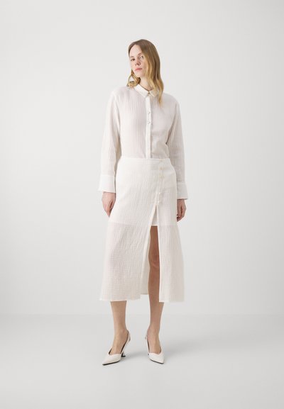 Mother of Pearl A-linjainen hame - white