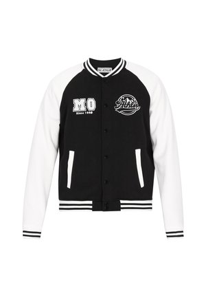 Sudadera con cremallera - black offwhite