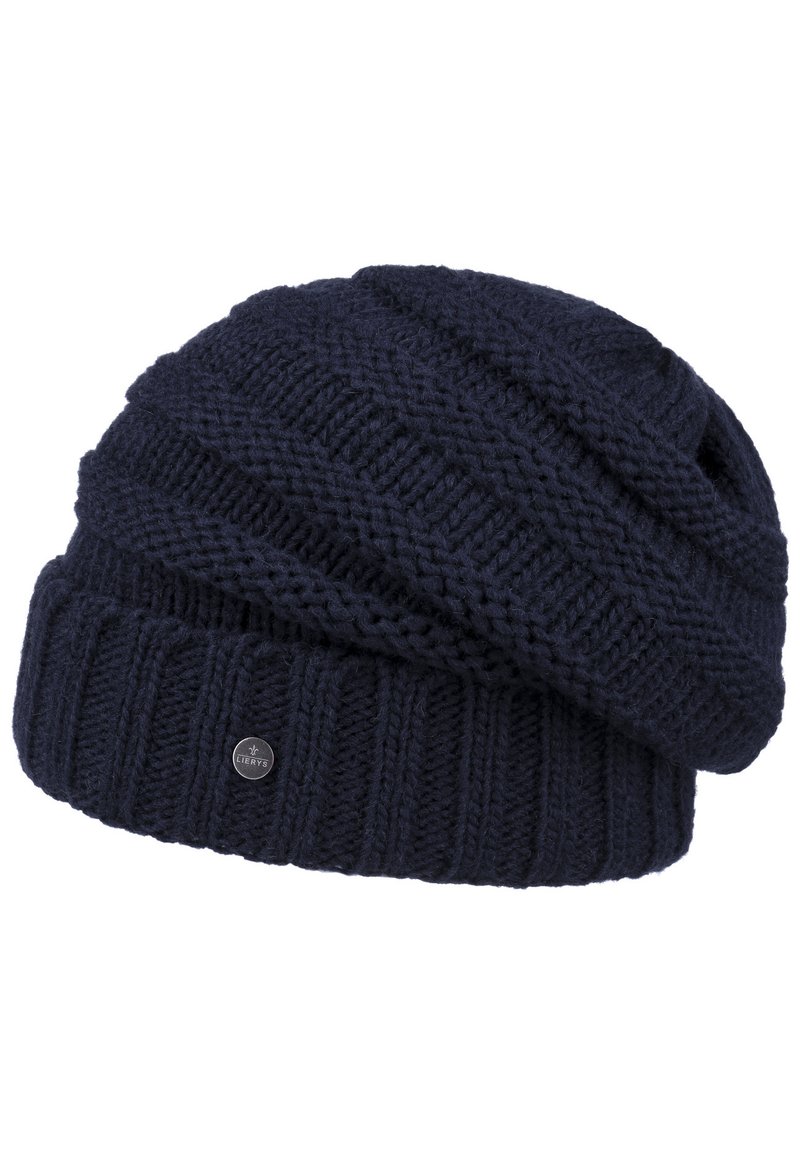Lierys JIL OVERSIZE - Beanie - dunkelblau