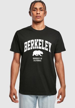 Merchcode BERKELEY UNIVERSITY BEAR - T-Shirt print - black
