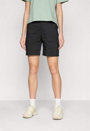 ABISKO HYBRID TRAIL SHORTS W - Friluftsshorts - black
