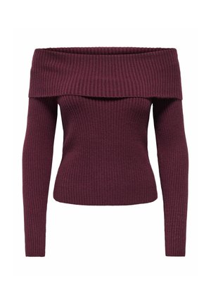 ONLY, ONLKATIA LS OFF SHOULDER KNT NOOS - Trui - fig