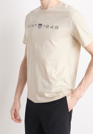 T-shirt imprimé - beige
