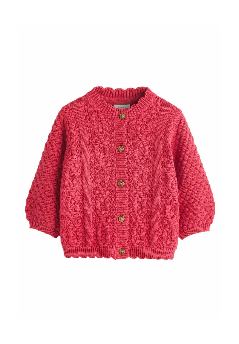 Next BOBBLE - REGULAR FIT - Kardiganas - red