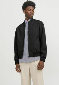 Jack & Jones PREMIUM - Bomber tipa jaka - black Miniatūras attēls 1