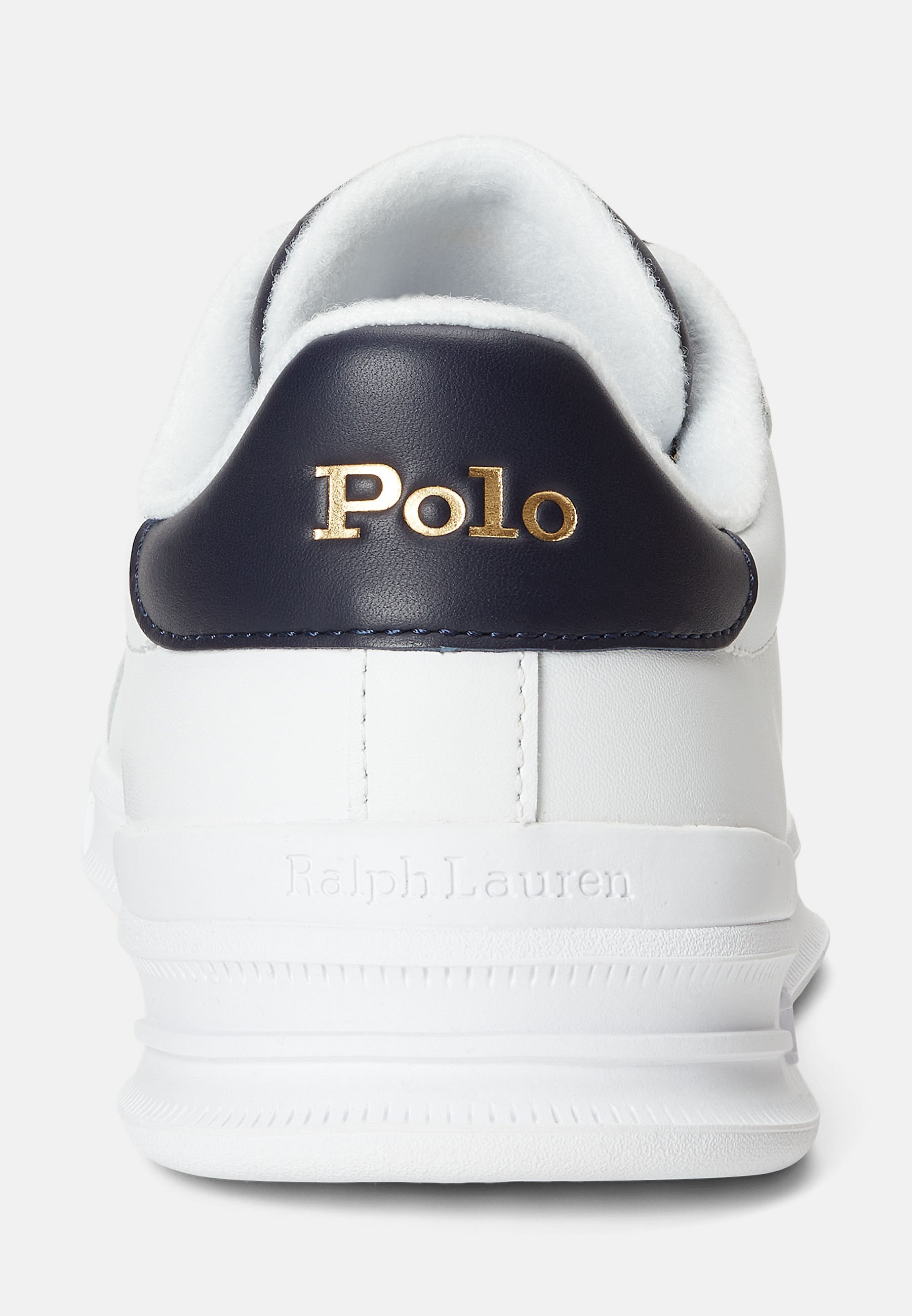 Polo Ralph Lauren LOW TOP - Sneakers low - white/navy/alb - Zalando.ro