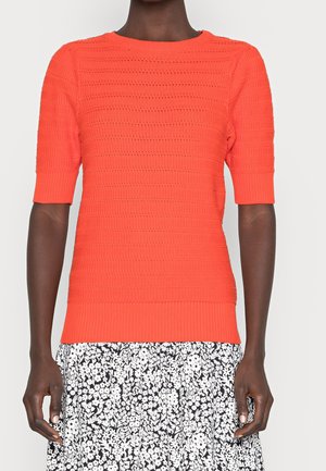 Striktrøje - orange