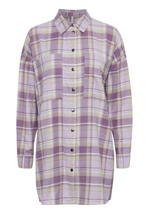 PULZ PZLAVINDA - Camisa - lavender check