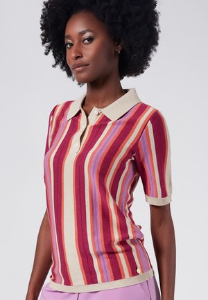 4funkyflavours FEELS GOOD - STRIPED - Polo - multicolor