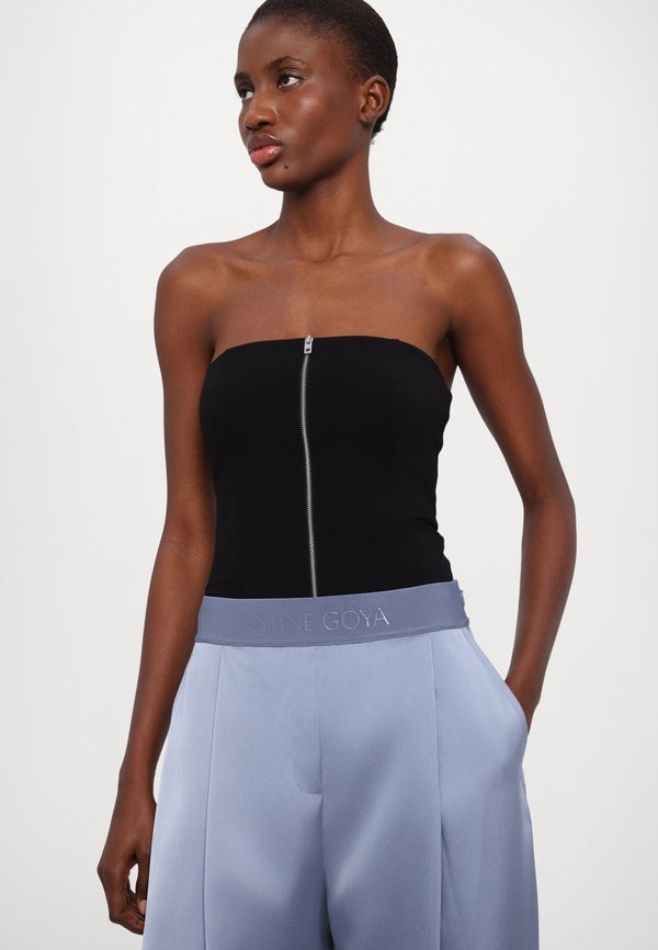 WIDE LEG LONG PANTS - Trousers4