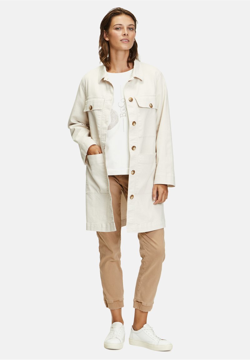 Damen Parkas | Betty & Co Kurzmantel beige - QB64445 Damen Parkas | Betty & Co Kurzmantel beige - QB64445