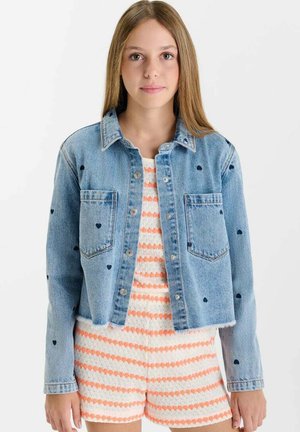 Le Temps Des Cerises Veste en jean - blue