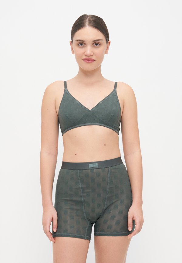 MARCELLAH BRALETTE - Triangle bra - forest sun4