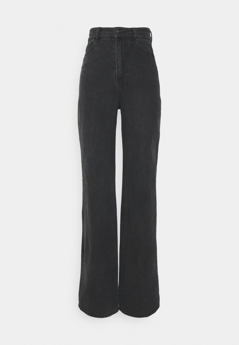 PIECES Tall Relaxed fit jeans zwart