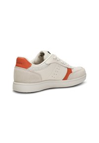 Woden BJORK MIX - Sneakers basse - tiger blanc de blanc
