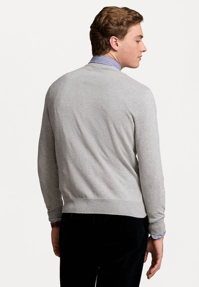 Polo Ralph Lauren MONOGRAM COTTON SWEATER - Džemperis - andover heather combo