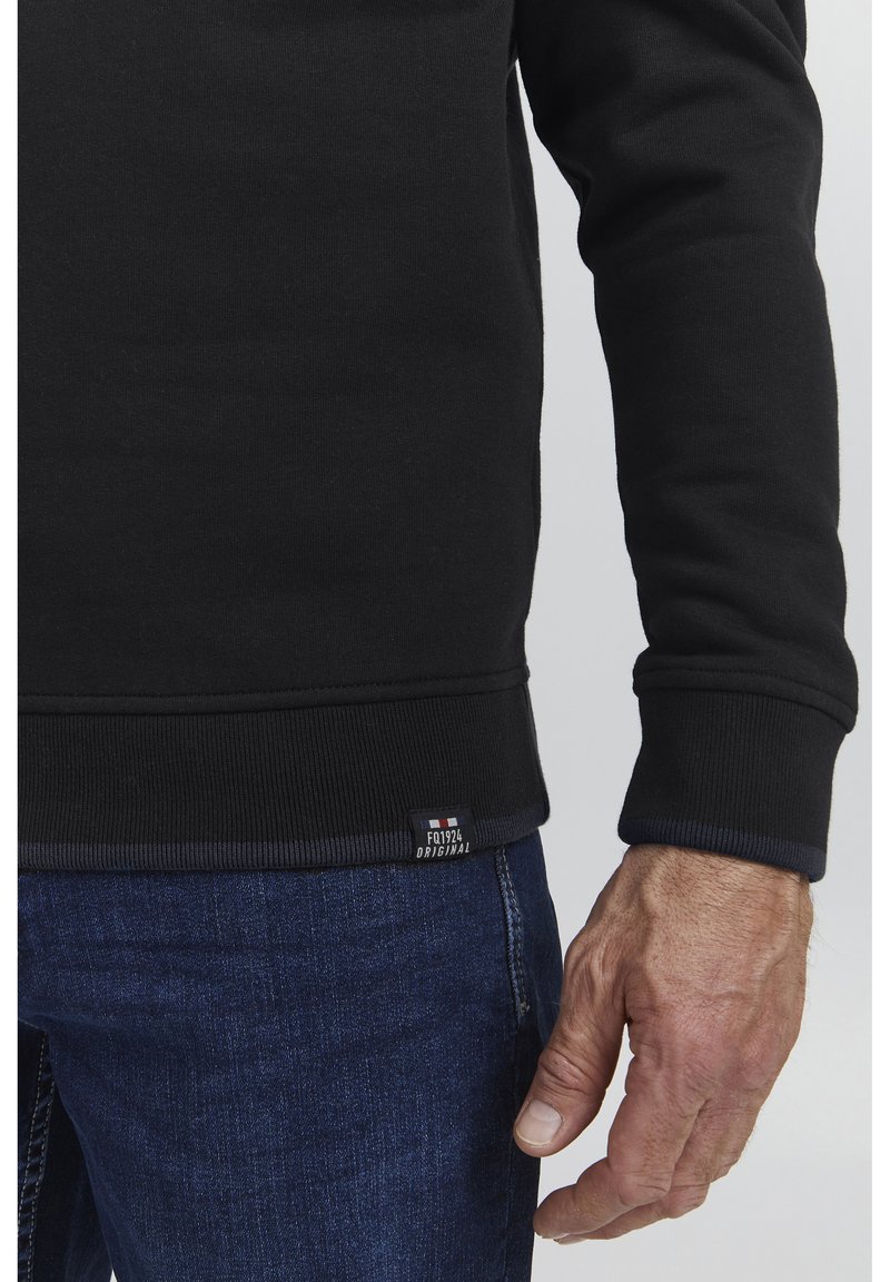 Herren Strickjacken | FQ1924 FQJulian Strickpullover black beauty/schwarz - JA31358 Herren Strickjacken | FQ1924 FQJulian Strickpullover black beauty/schwarz - JA31358